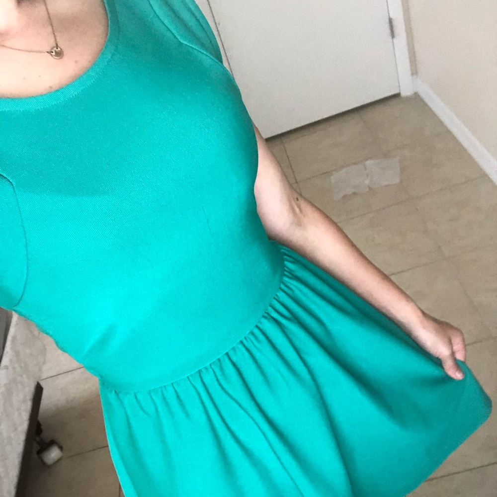 Teal/Green dress